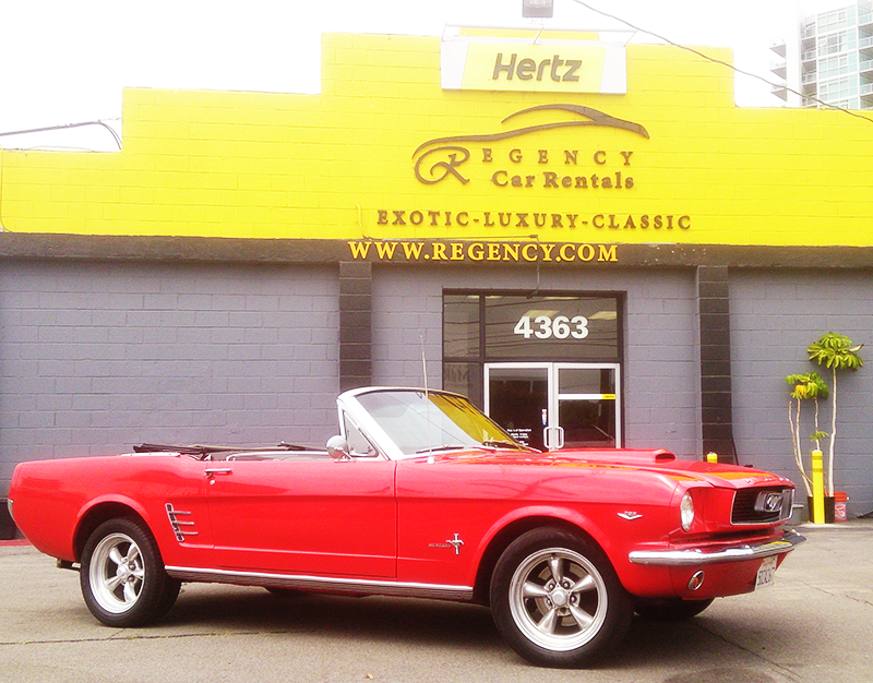 Classic Mustang Rental