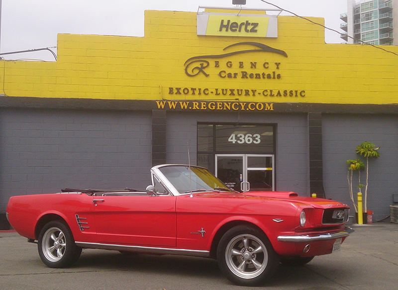 Classic 1966 Ford Mustang Convertible for rent